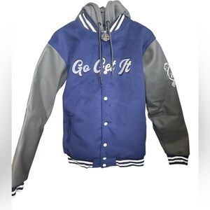 BGA hoodie varsity jacket